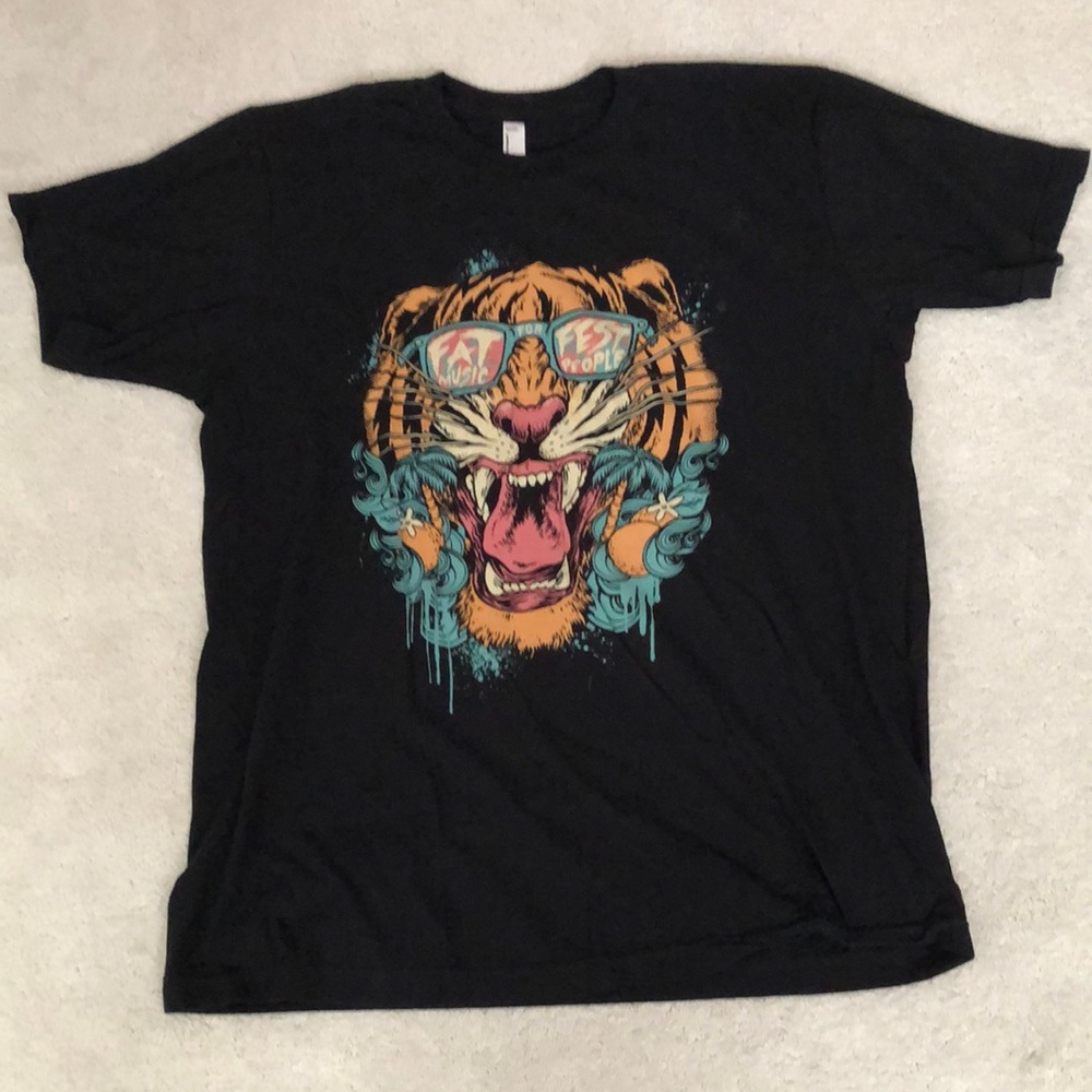 Fat feast for music people band tshirt